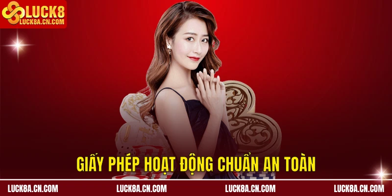 Giấy phép hoạt động chuẩn an toàn