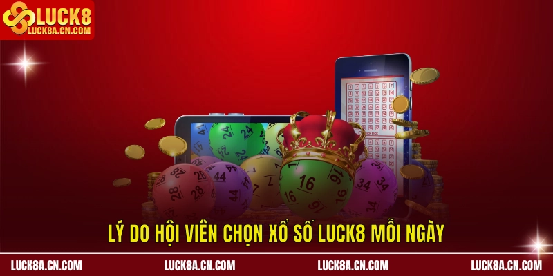Lý do hội viên chọn Xổ Số LUCK8 mỗi ngày